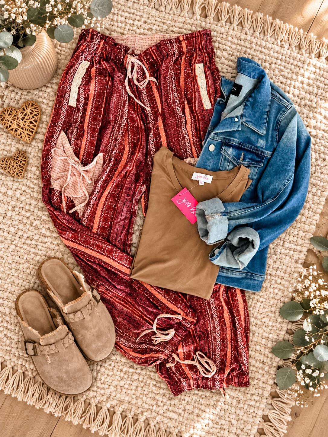 MEDLEY BOHO TIE PANTS