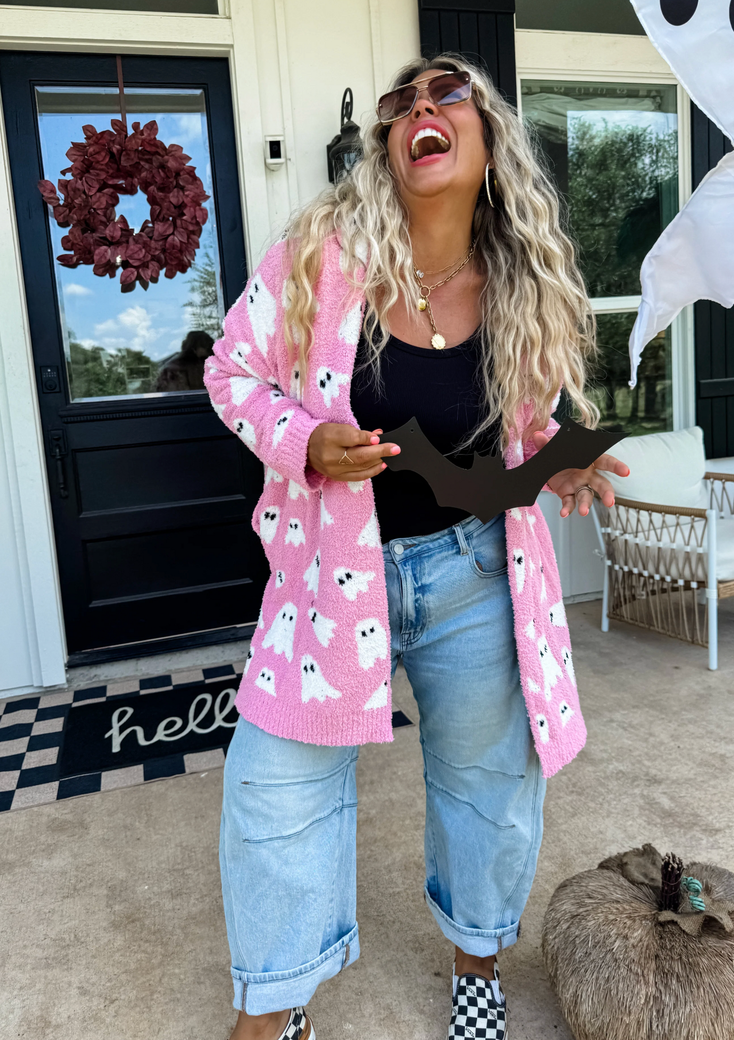 *PREORDER* PINK GHOST CLOUD CARDIGAN