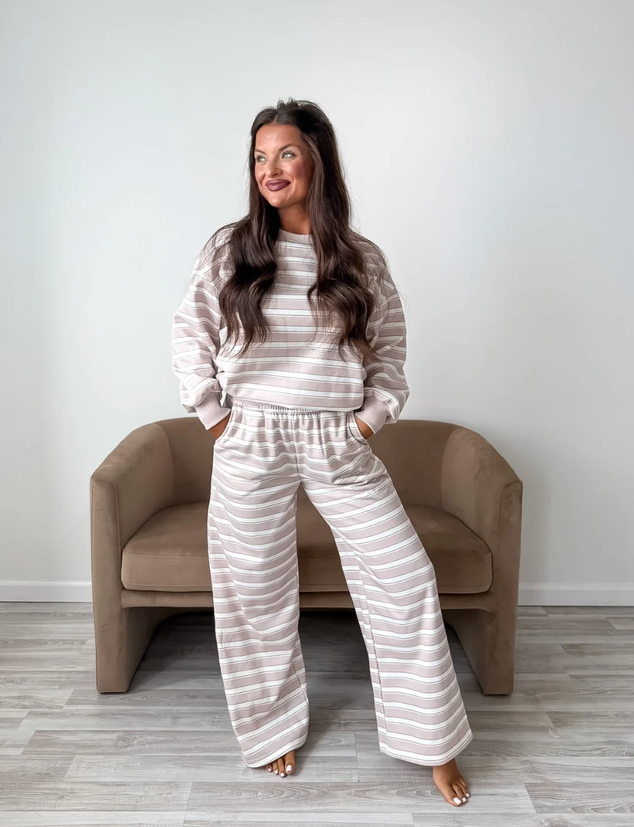 *PREORDER* EASY STREET SET in BLUSH STRIPE