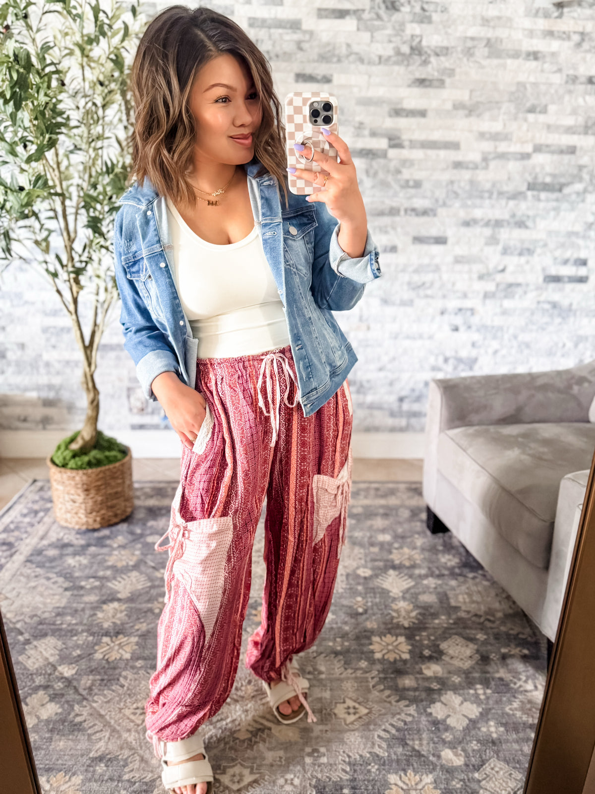 MEDLEY BOHO TIE PANTS