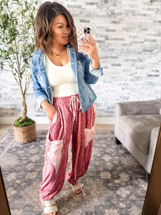 MEDLEY BOHO TIE PANTS