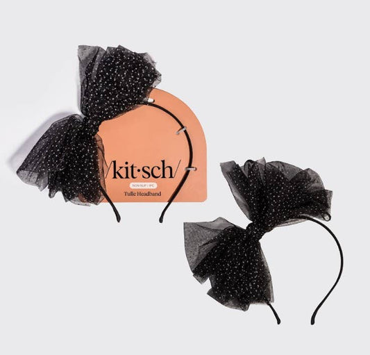 KITSCH GLITTER TULLE HEADBAND