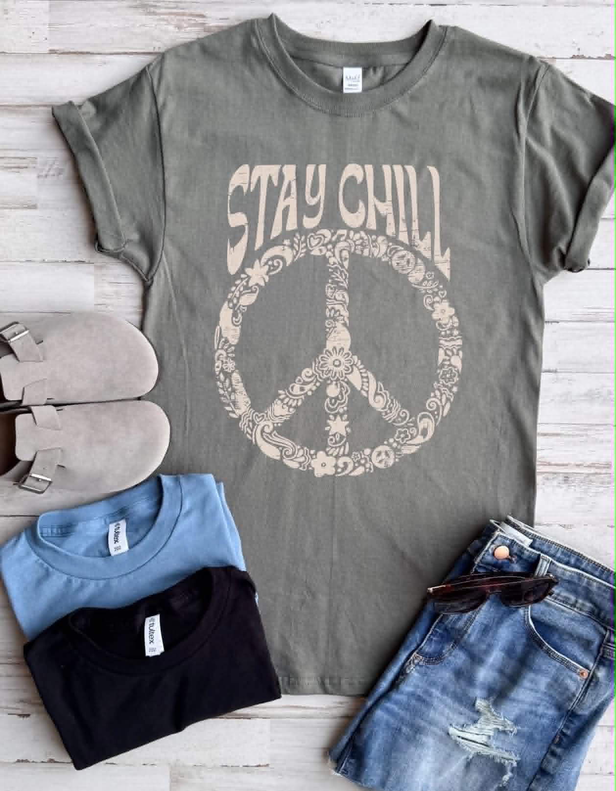 *PREORDER* STAY CHILL TEE - THREE COLORS