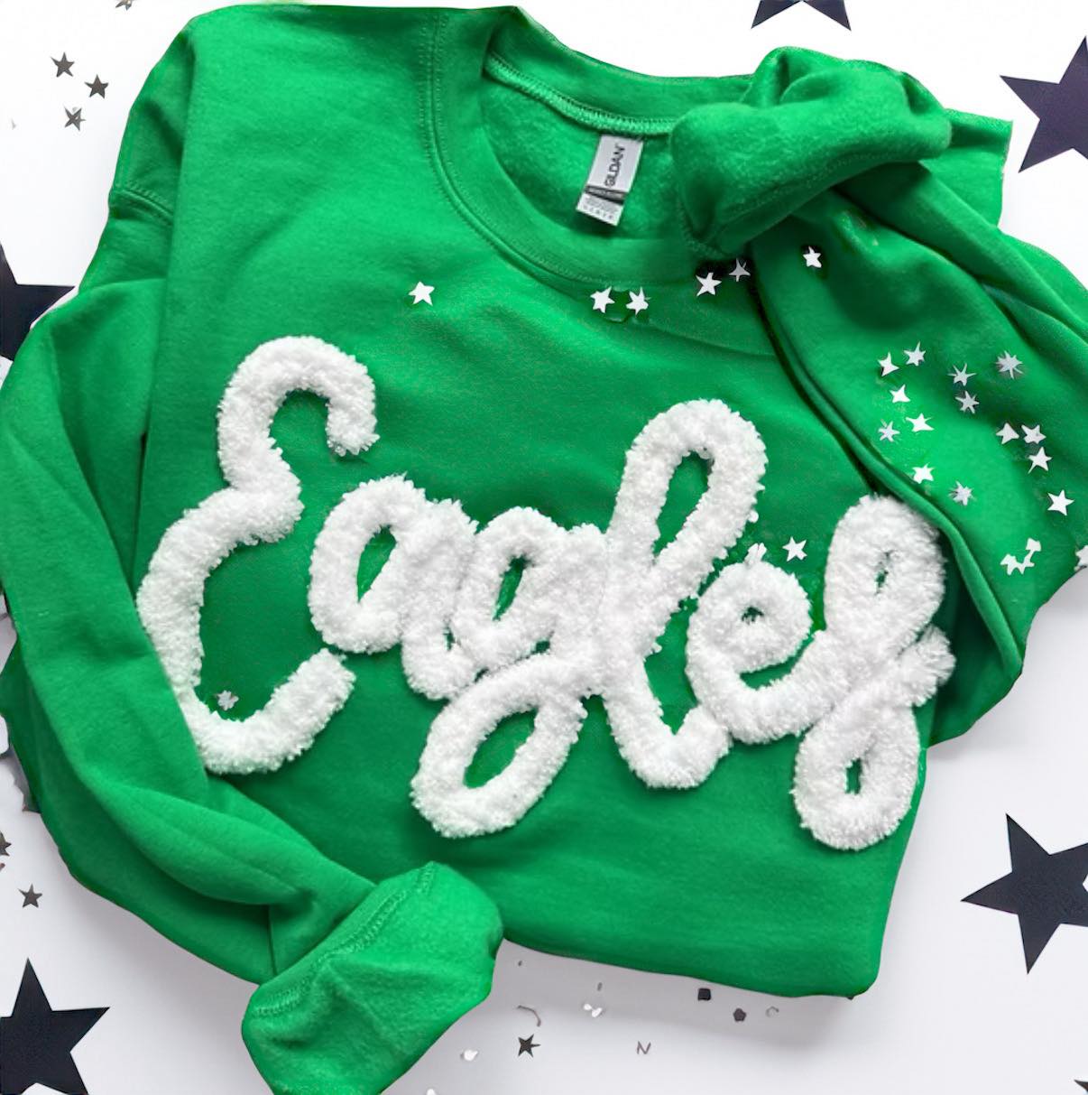 CUSTOM CHENILLE EMBROIDERED PULLOVERS