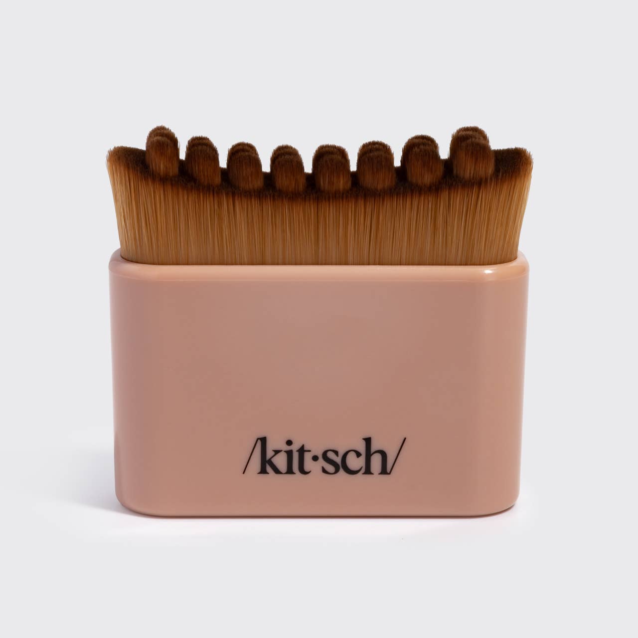 KITSCH LYMPHATIC CONTOUR FACE BRUSH - TERRACOTTA