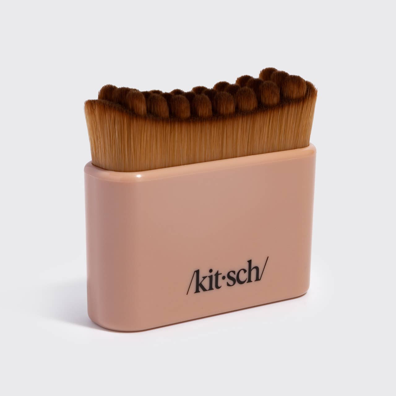 KITSCH LYMPHATIC CONTOUR FACE BRUSH - TERRACOTTA