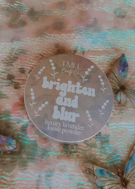TMLL Brighten & Blur Lavender Setting Powder