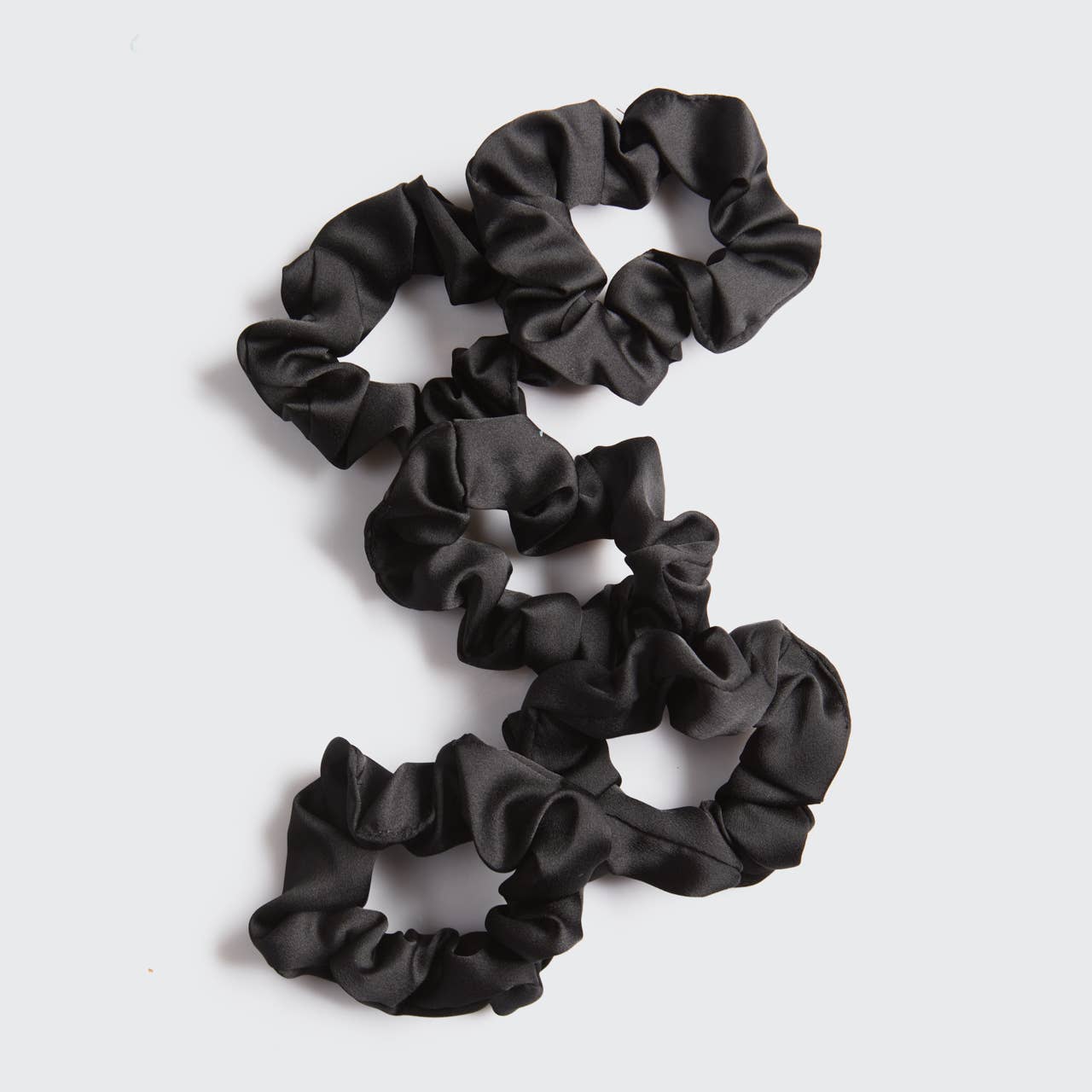 KITSCH SATIN SLEEP SCRUNCHIES - 5 PIECE