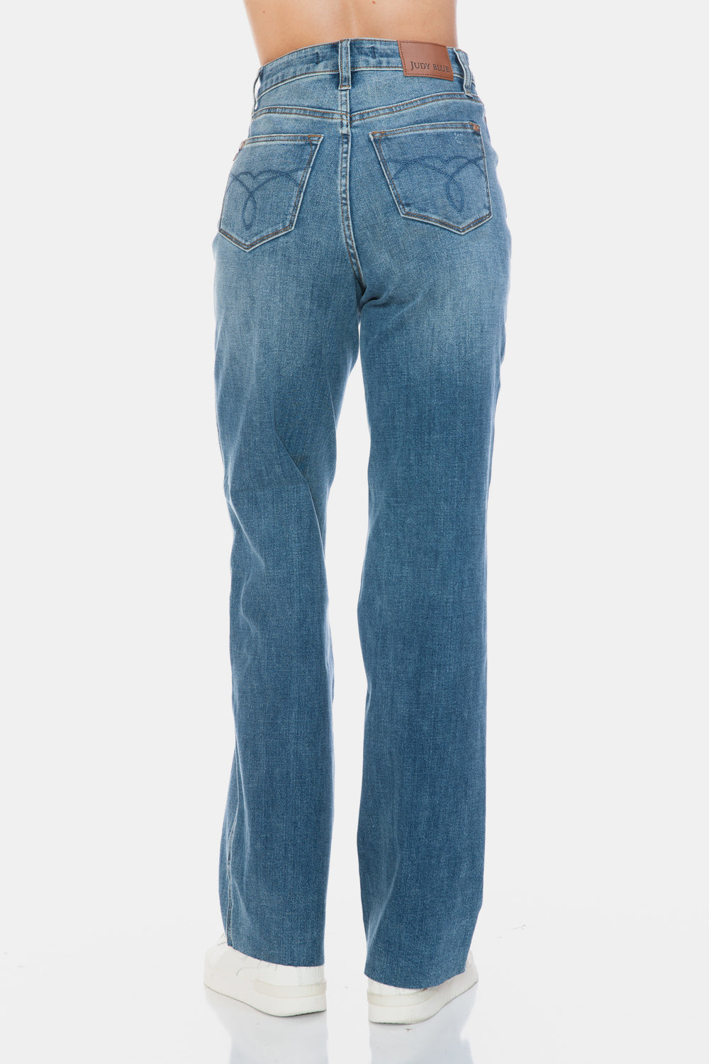 JUDY BLUE HIGH RISE TUMMY CONTROL STRAIGHT LEG JEANS
