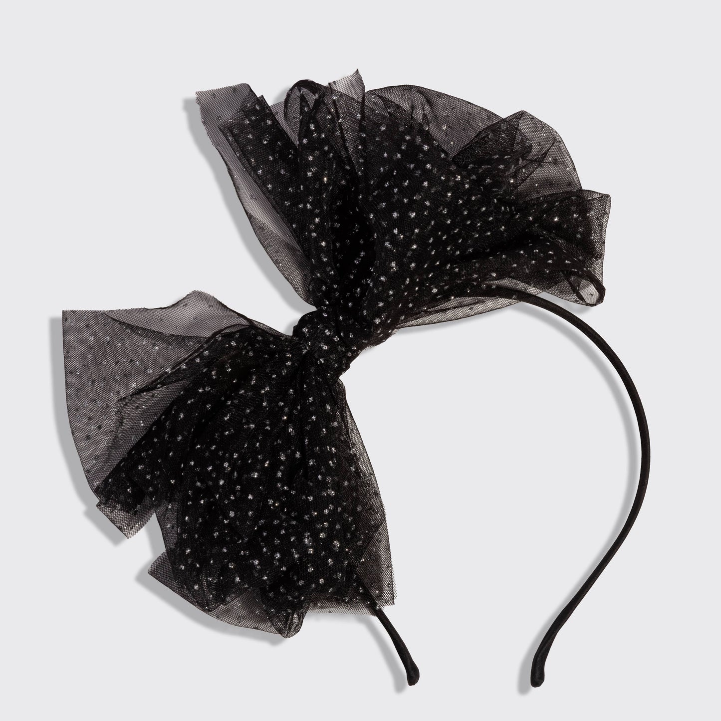 KITSCH GLITTER TULLE HEADBAND