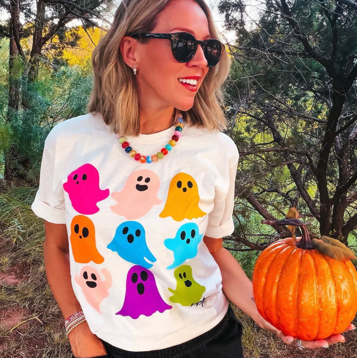 *PREORDER* COLORFUL GHOST GRAPHIC TEE