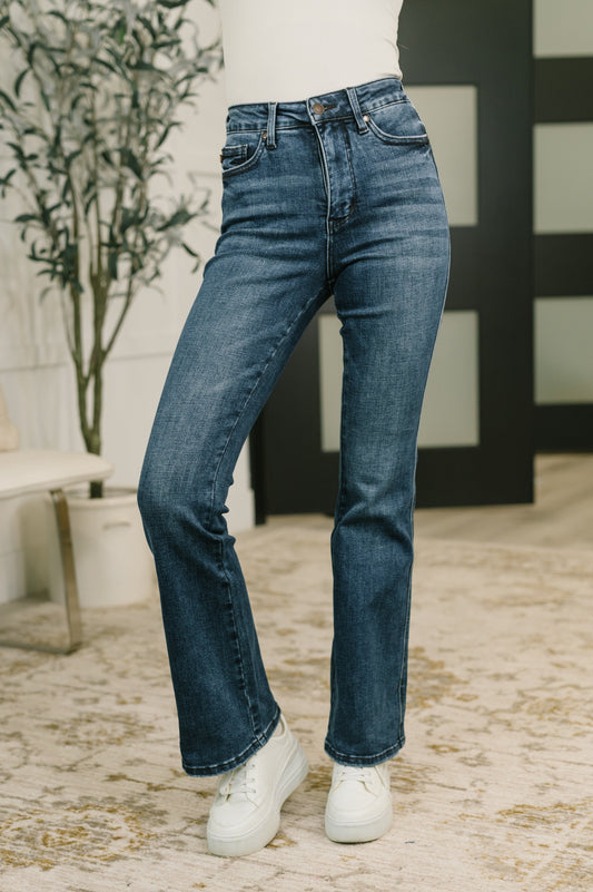 JUDY BLUE HIGH RISE TUMMY CONTROL BOOTCUT JEANS