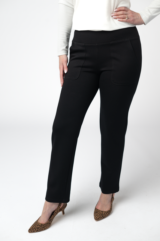 Luxe Ankle Bottoms- Black