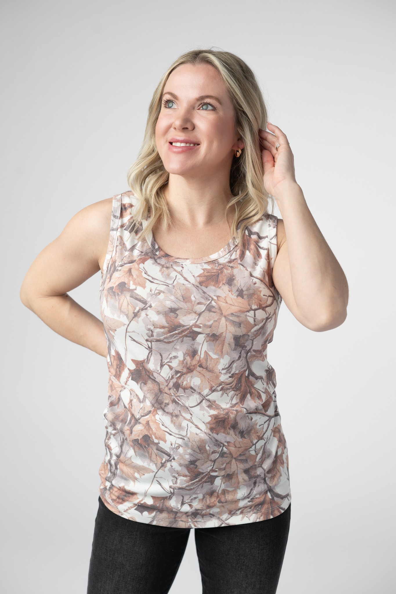 Ava Tank - Woodsy Camo