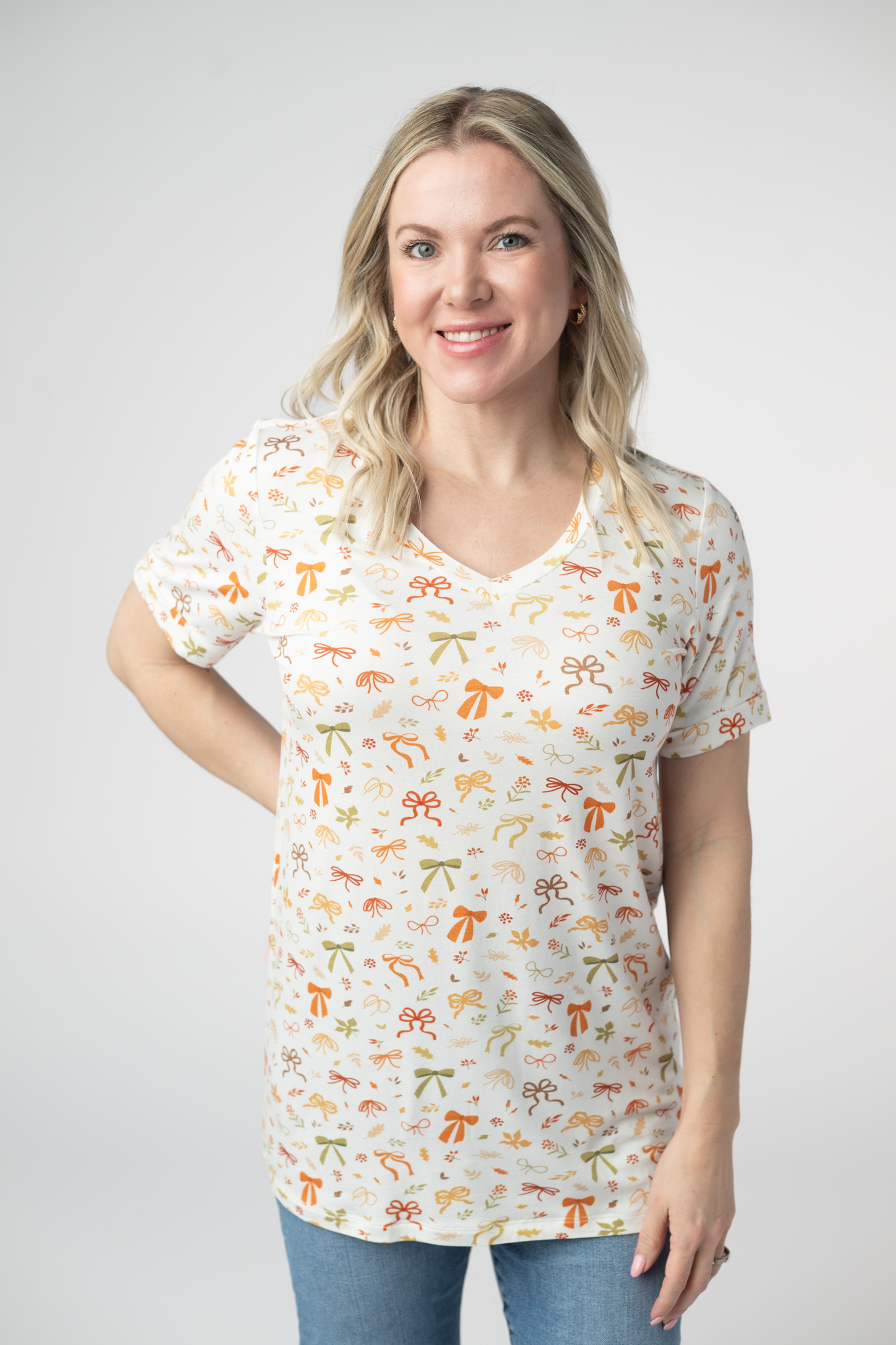 Sophie Top - Harvest Bows