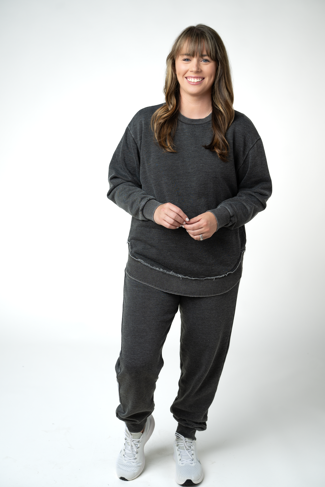 Vintage Wash Pullover - Black