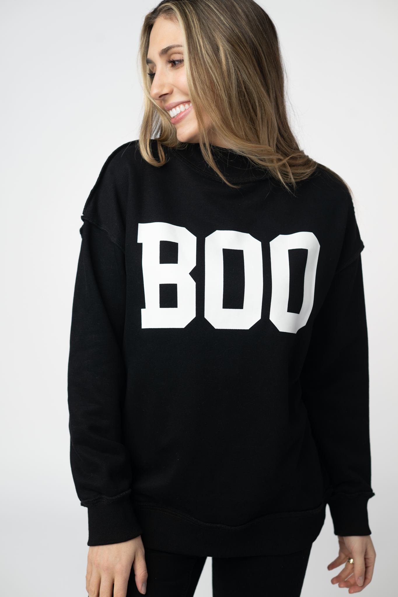 Piper Reversible Sweatshirt - BOO