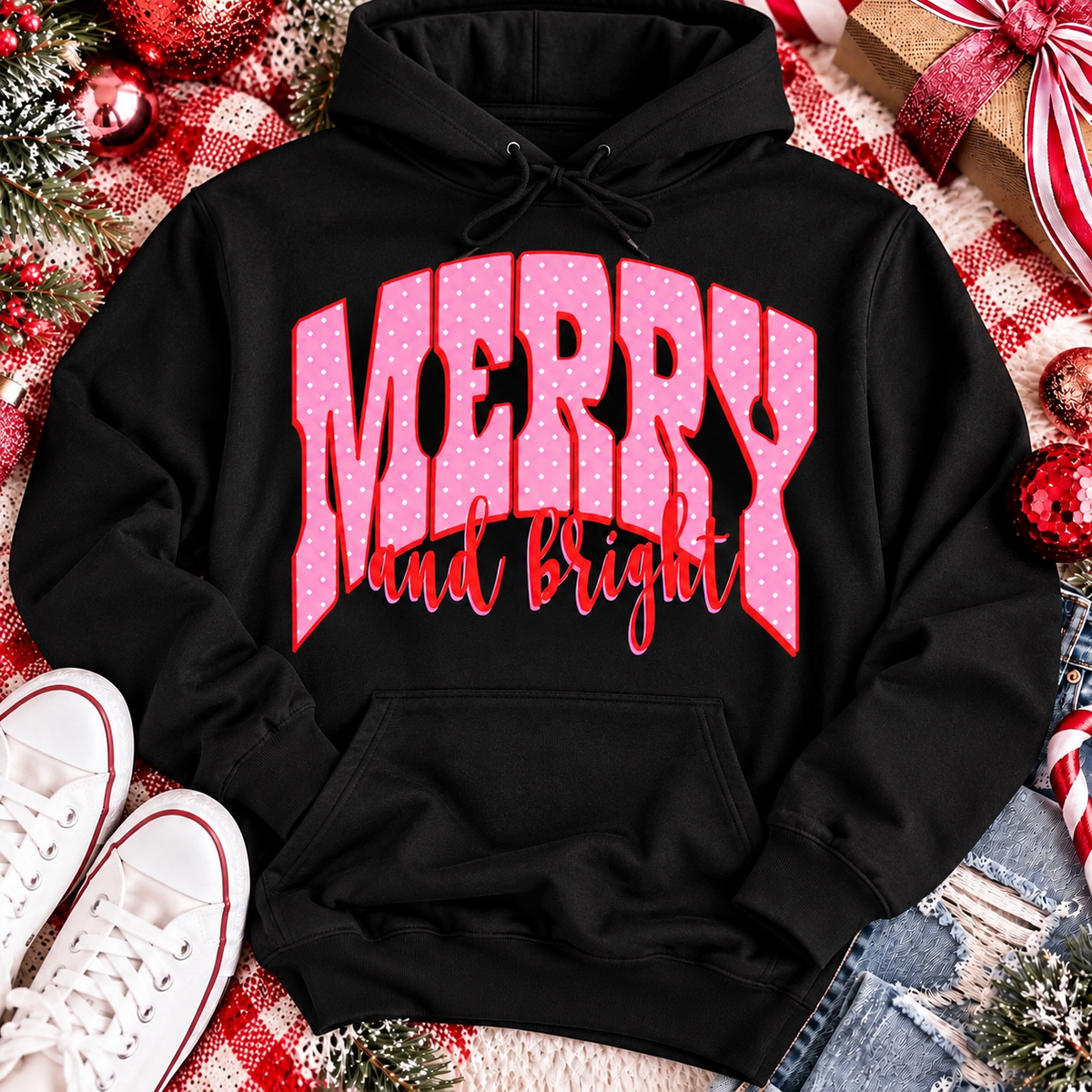Merry and Bright Graphic Apparel
