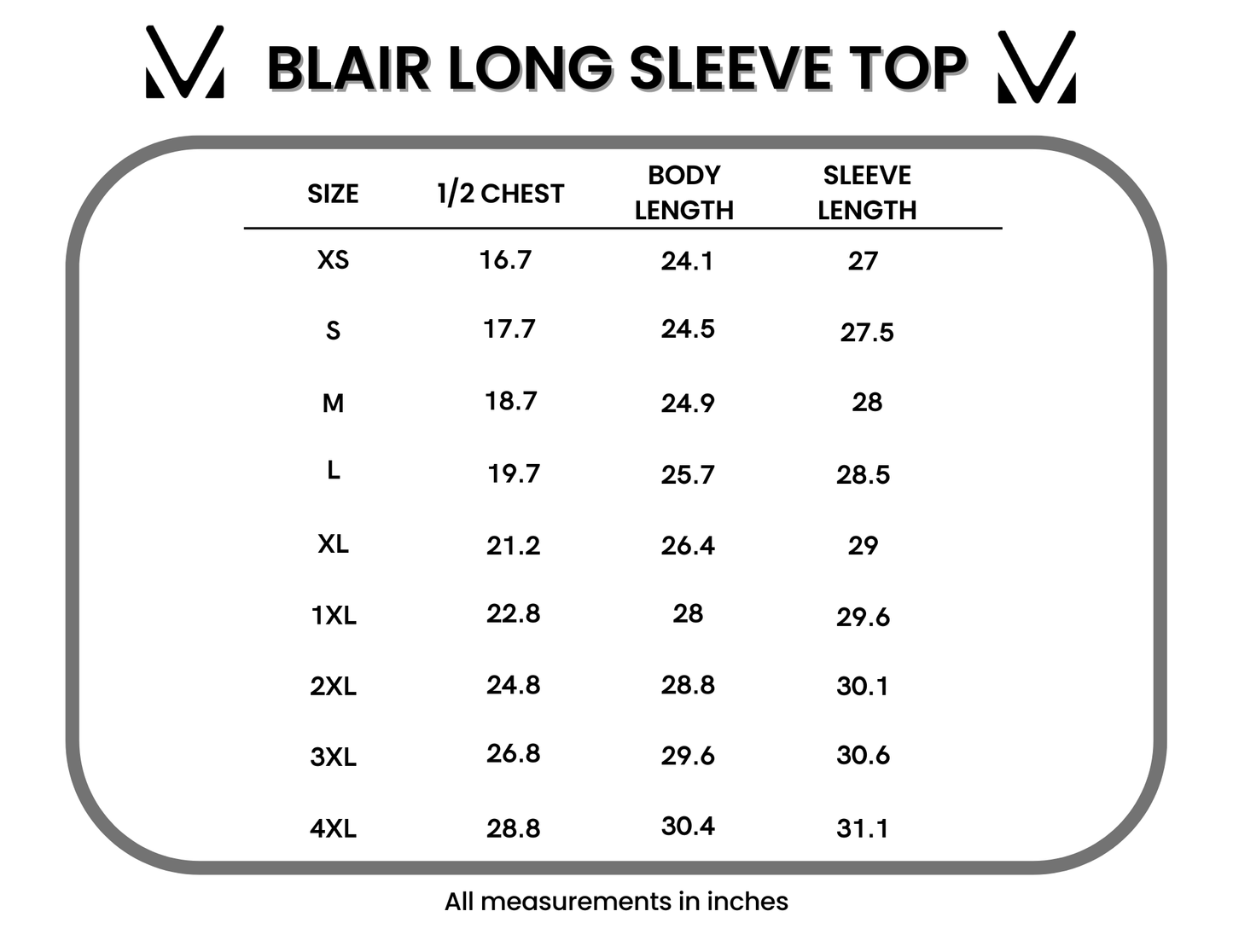 Blair Long Sleeve Top - Midnight Ghosts