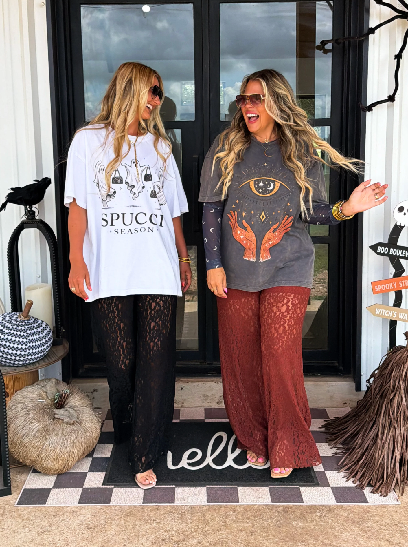 *PREORDER* ENCHANTED EVENING LACE PANTS - TWO COLORS
