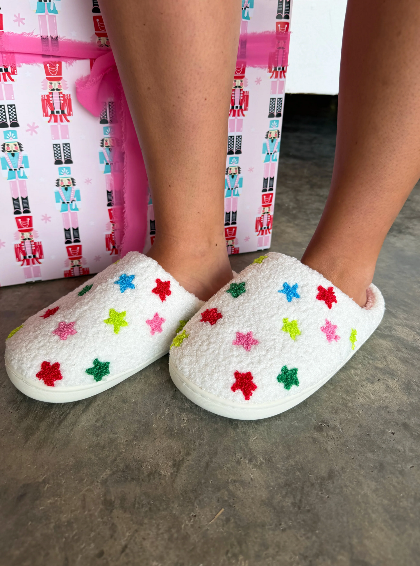 *PREORDER* COZY CHRISTMAS SLIPPERS - TWO COLORS