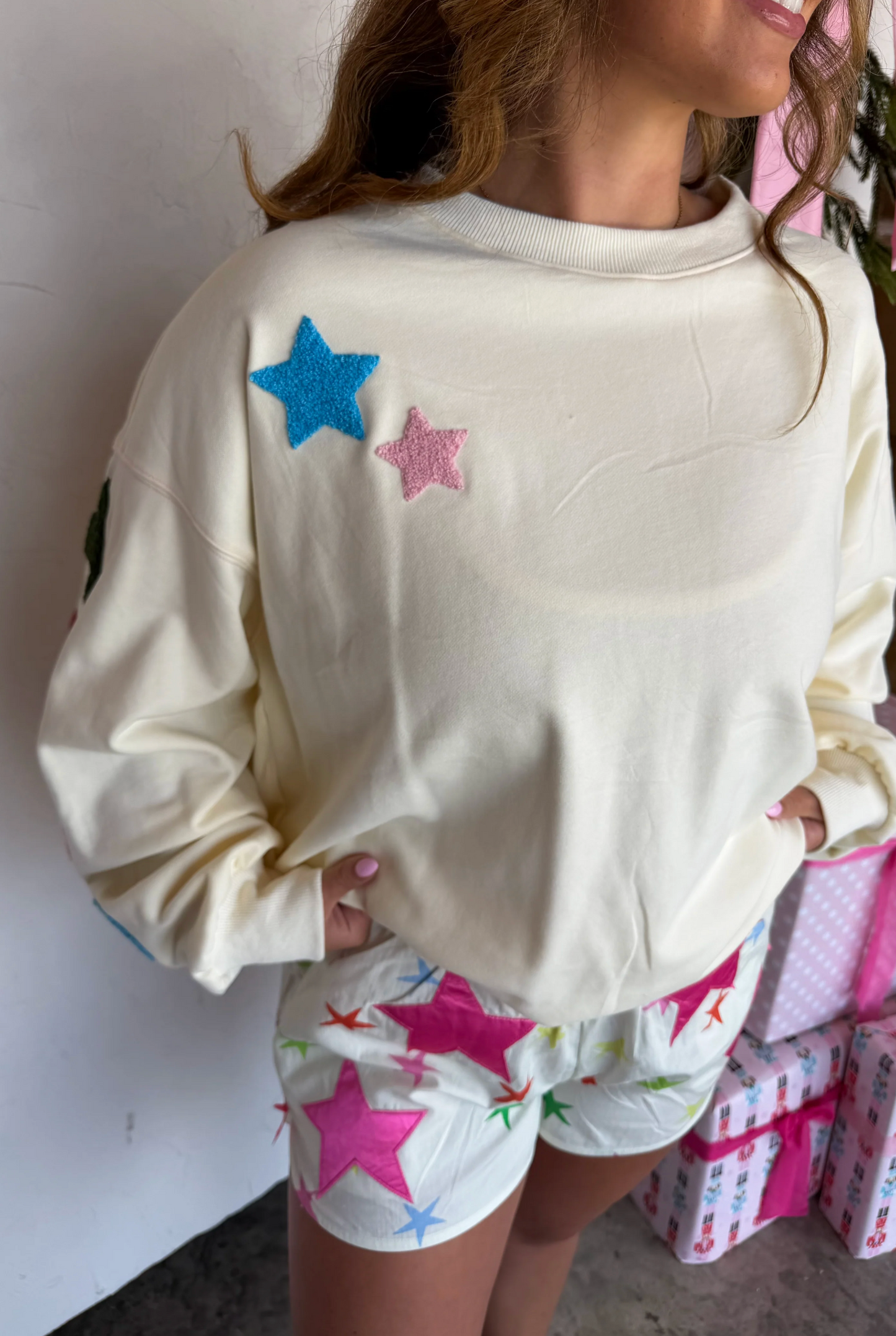 *PREORDER* MERRY CHRISTMAS CHENILLE PULLOVER