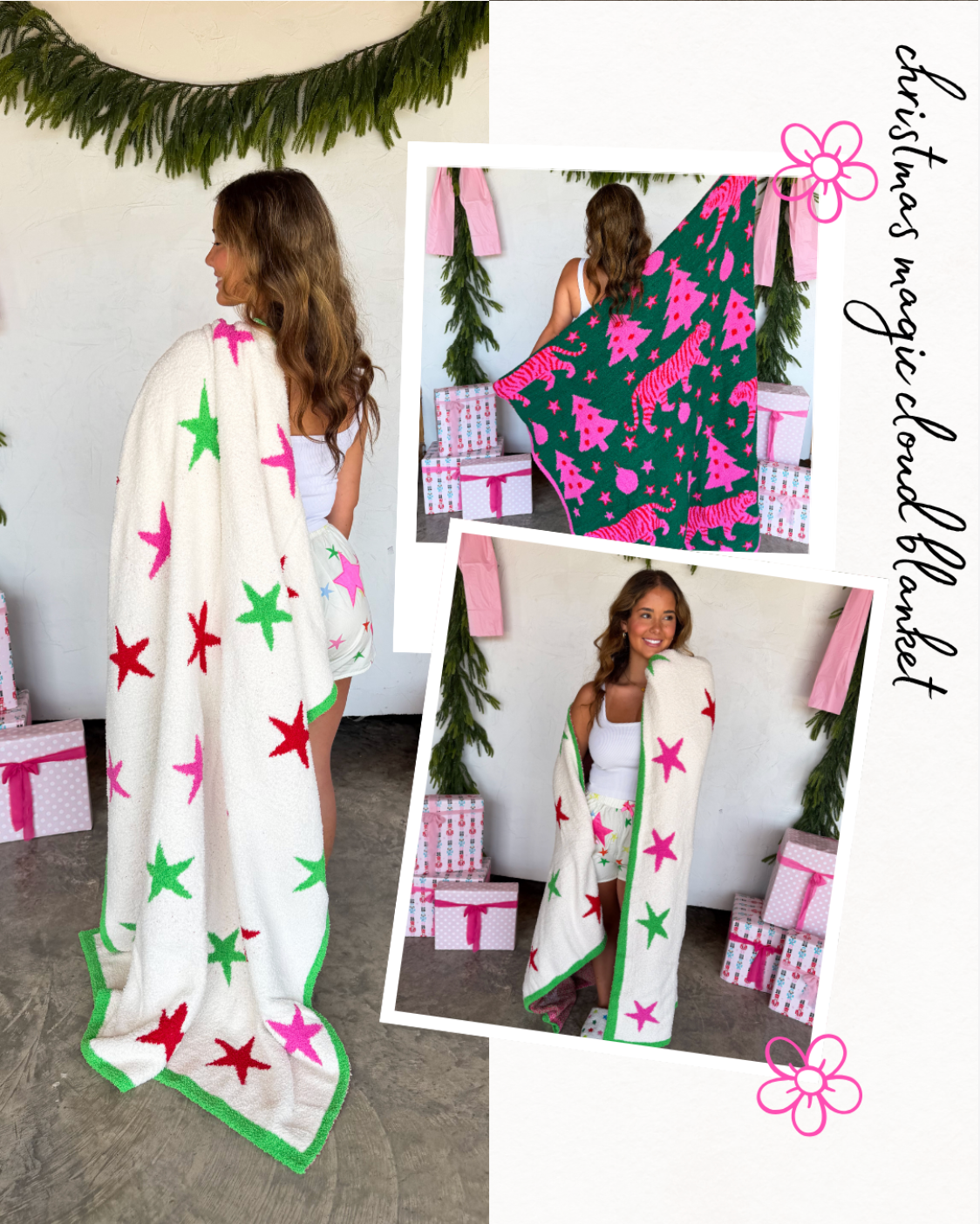 *PREORDER* CHRISTMAS MAGIC CLOUD BLANKET - TWO COLORS