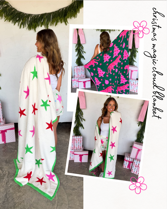 *PREORDER* CHRISTMAS MAGIC CLOUD BLANKET - TWO COLORS