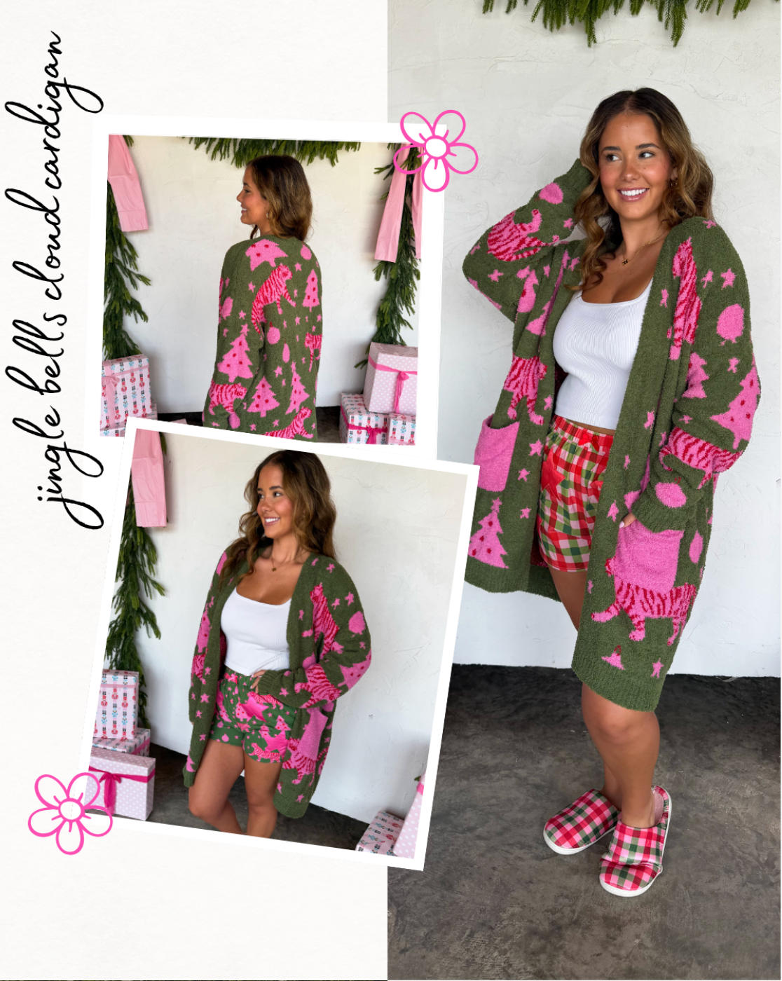 *PREORDER* JUNGLE BELLS CLOUD CARDIGAN