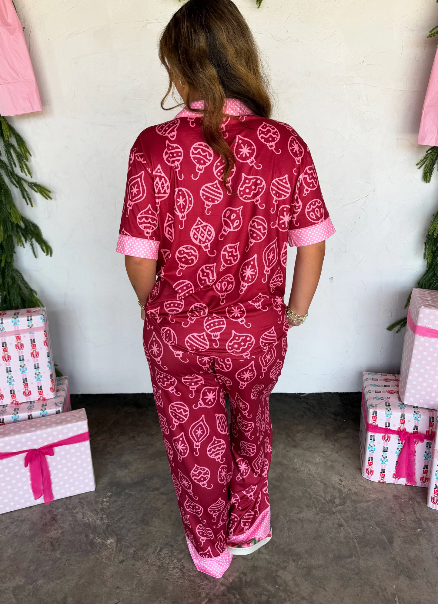 *PREORDER* CHRISTMAS MORNING LUXE PJ SETS - FOUR COLORS