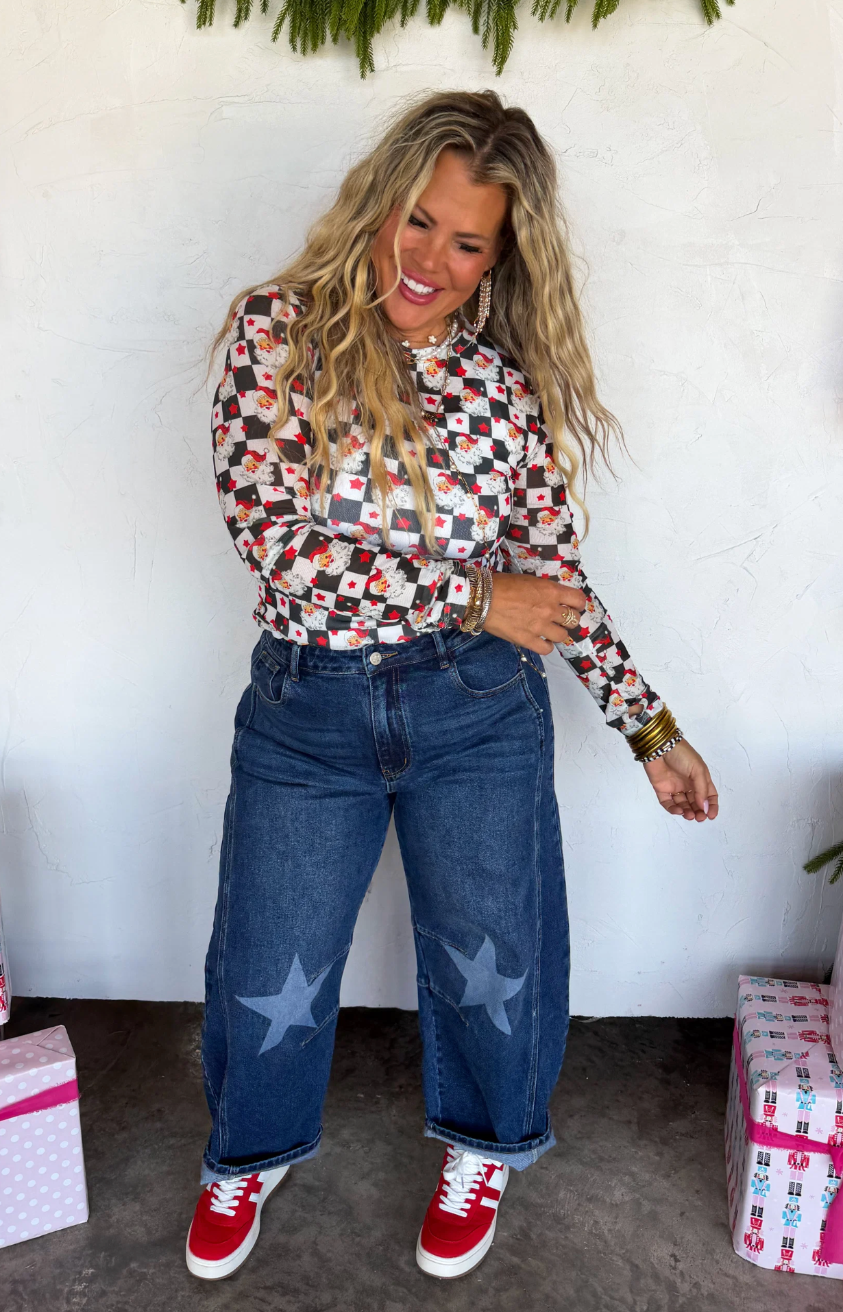 *PREORDER* MERRY MESHMAS TOPS - FIVE COLORS