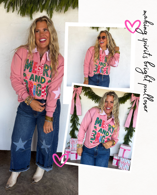 *PREORDER* MAKING SPIRITS BRIGHT PULLOVER