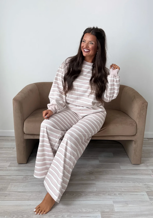 *PREORDER* EASY STREET SET in BLUSH STRIPE