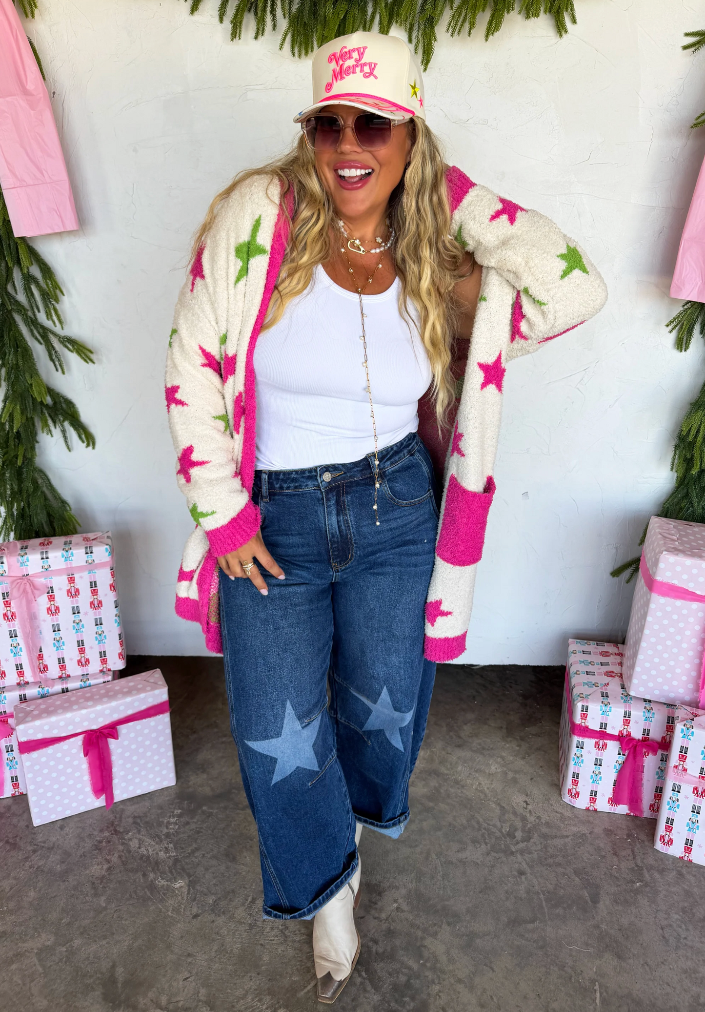 *PREORDER* COZY CHRISTMAS CLOUD CARDIGAN - FIVE COLORS