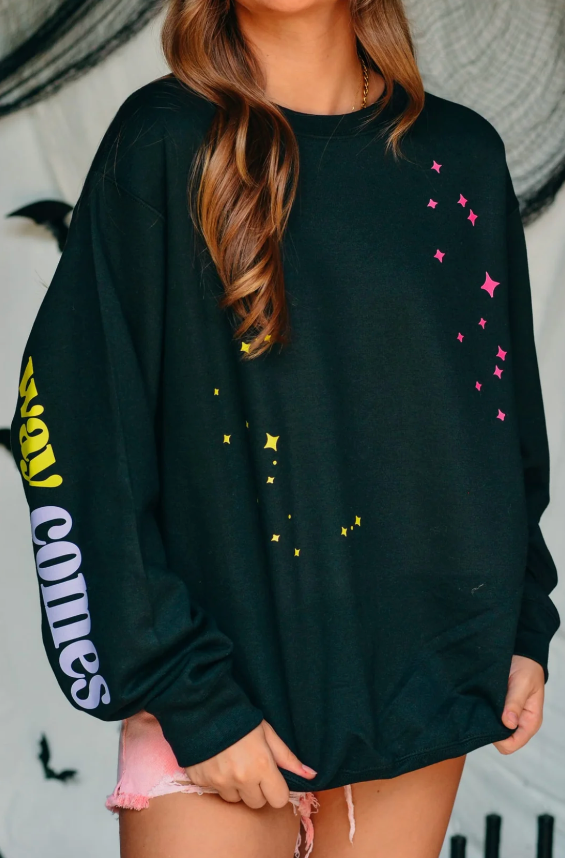 *PREORDER* SOMETHING WICKED NEON PULLOVER