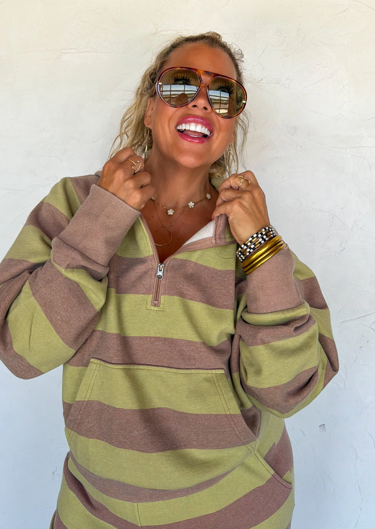 *PREORDER* STRIPE EASY DOES IT PULLOVER