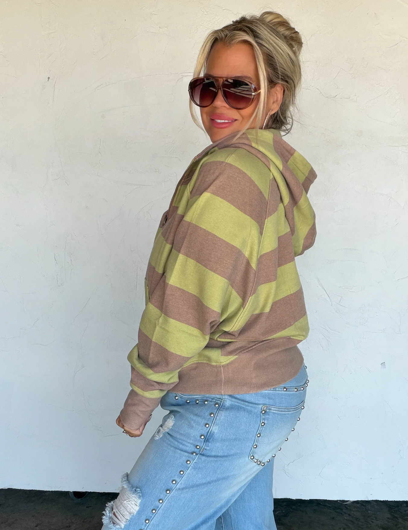 *PREORDER* STRIPE EASY DOES IT PULLOVER