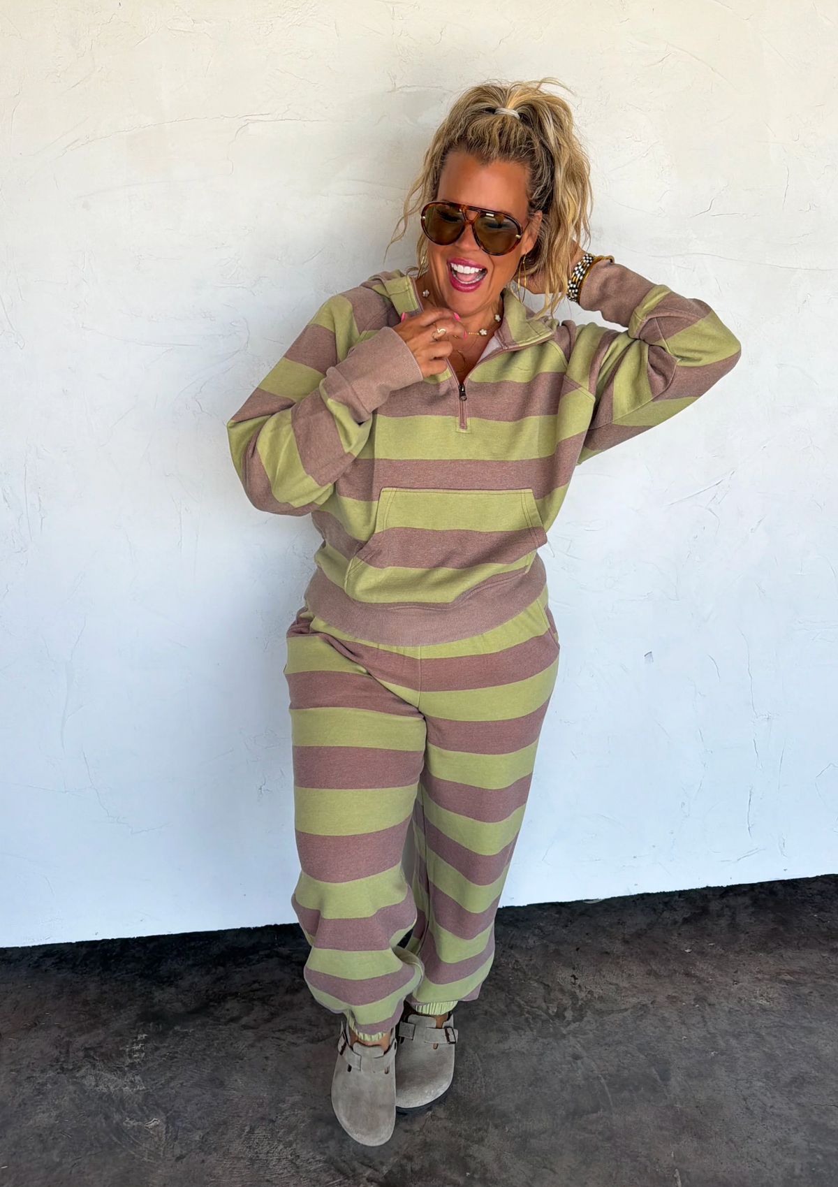 *PREORDER* STRIPE EASY DOES IT PULLOVER