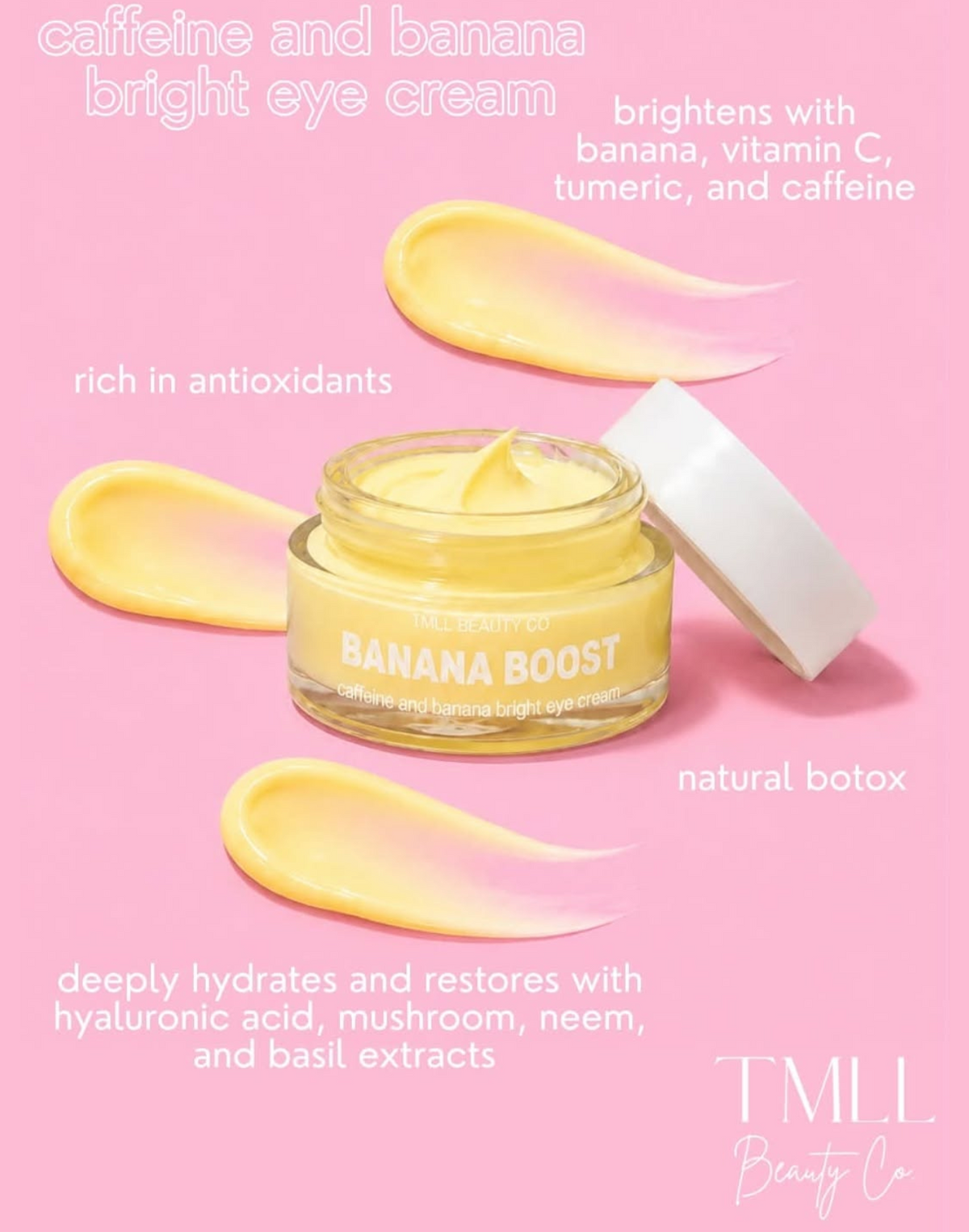 TMLL Banana boost eye cream