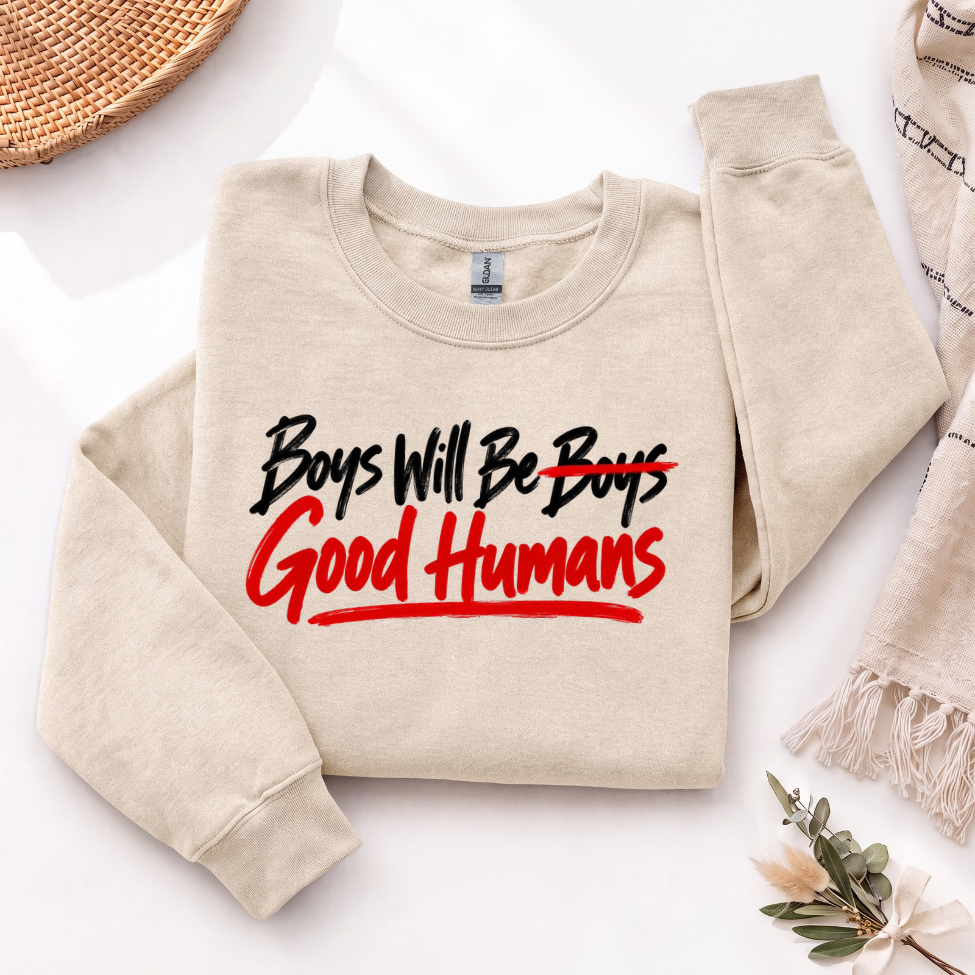 *PREORDER* BOYS WILL BE GOOD HUMANS