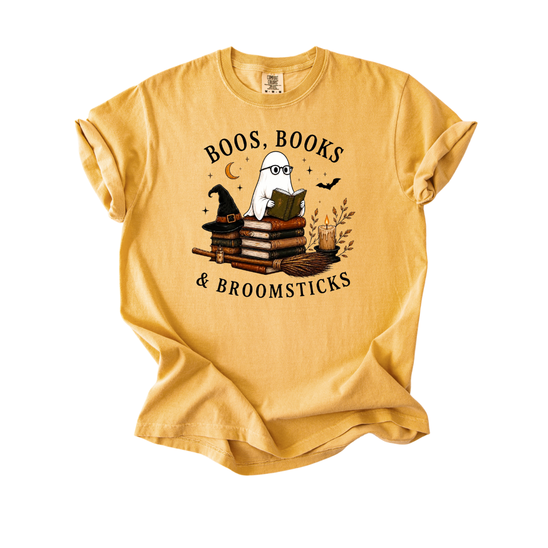*PREORDER* BOOS, BOOKS & BROOMSTICKS - THREE COLORS