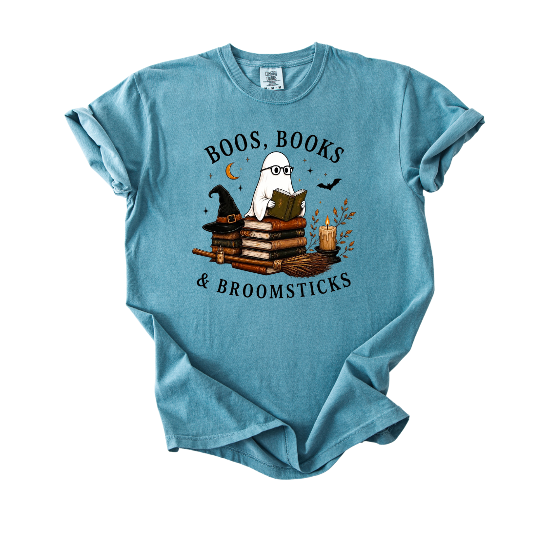 *PREORDER* BOOS, BOOKS & BROOMSTICKS - THREE COLORS