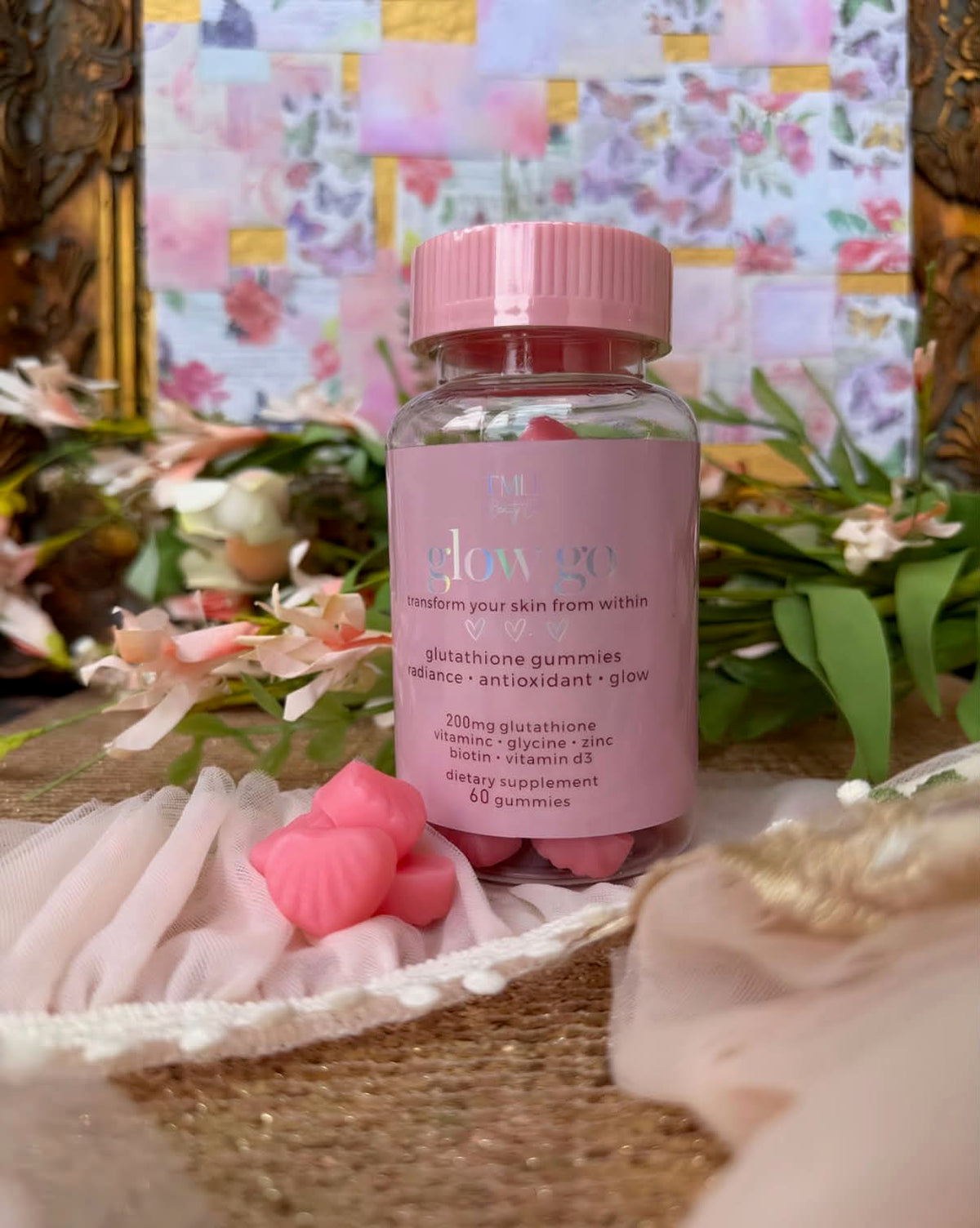 TMLL  Glow Go Glutathione Gummies