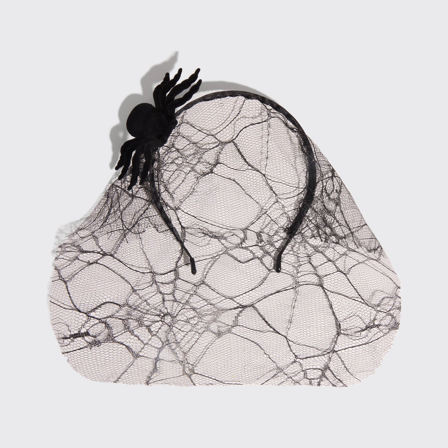 KITSCH VEIL HEADBAND - SPIDERWEB