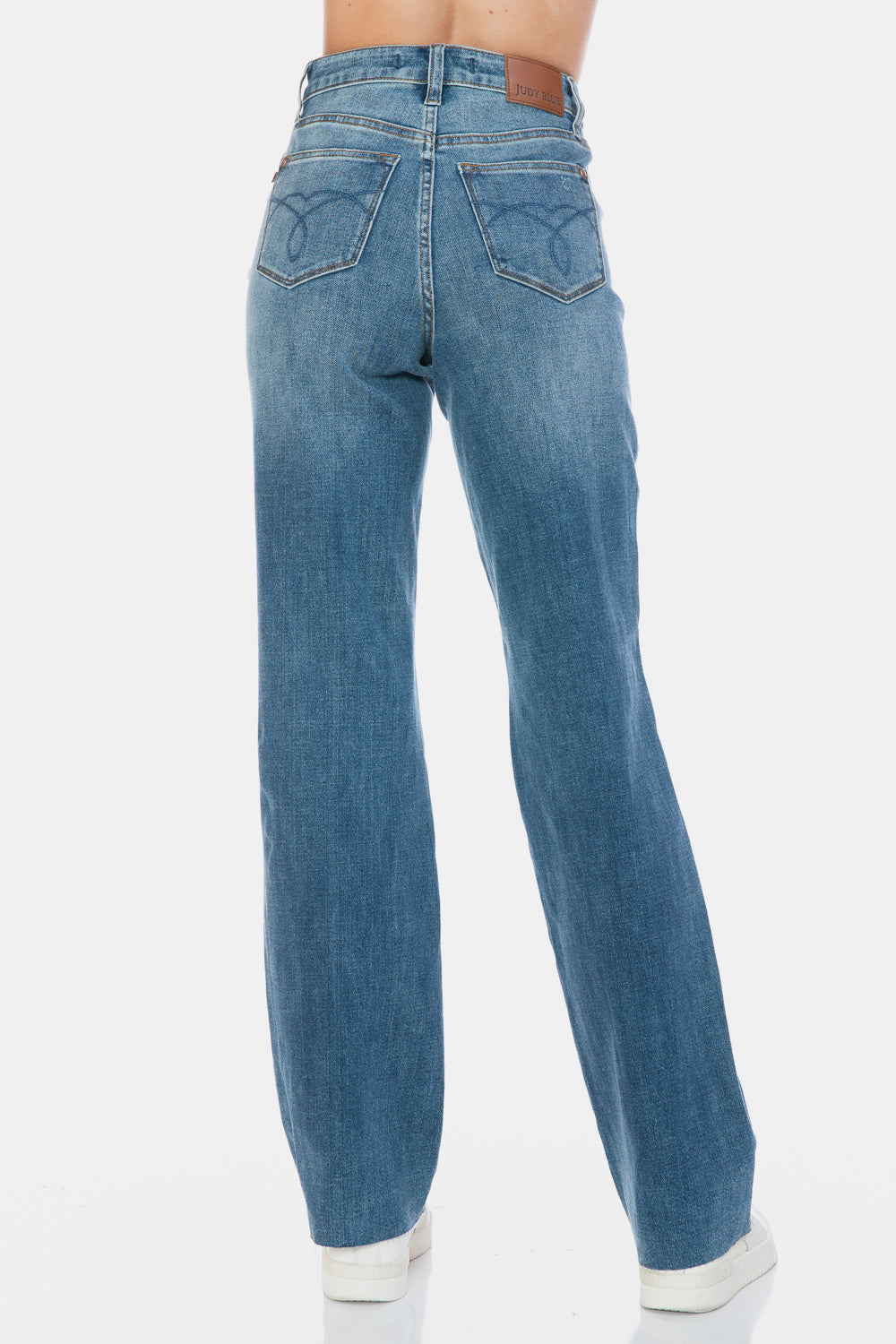 JUDY BLUE HIGH RISE TUMMY CONTROL STRAIGHT LEG JEANS