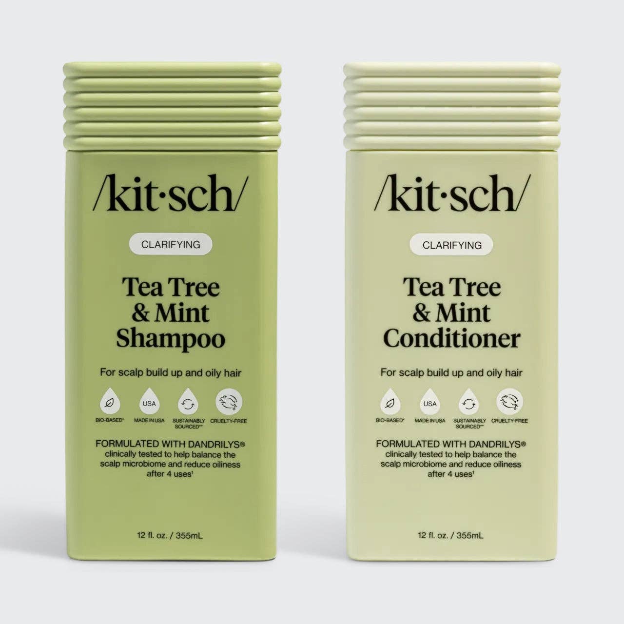 KITSCH CLARIFYING TEA TREE & MINT SHAMPOO & CONDITIONER COMBO