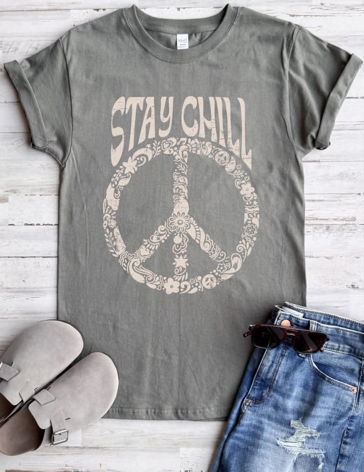*PREORDER* STAY CHILL TEE - THREE COLORS