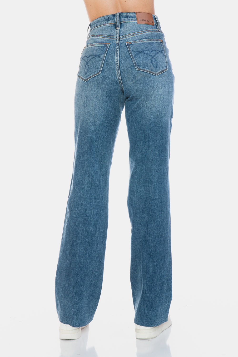 JUDY BLUE HIGH RISE TUMMY CONTROL STRAIGHT LEG JEANS