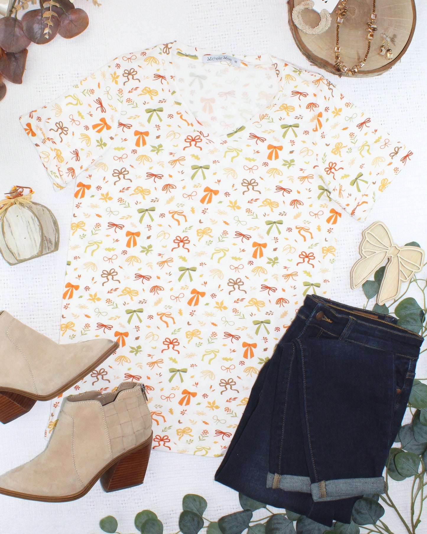Sophie Top - Harvest Bows