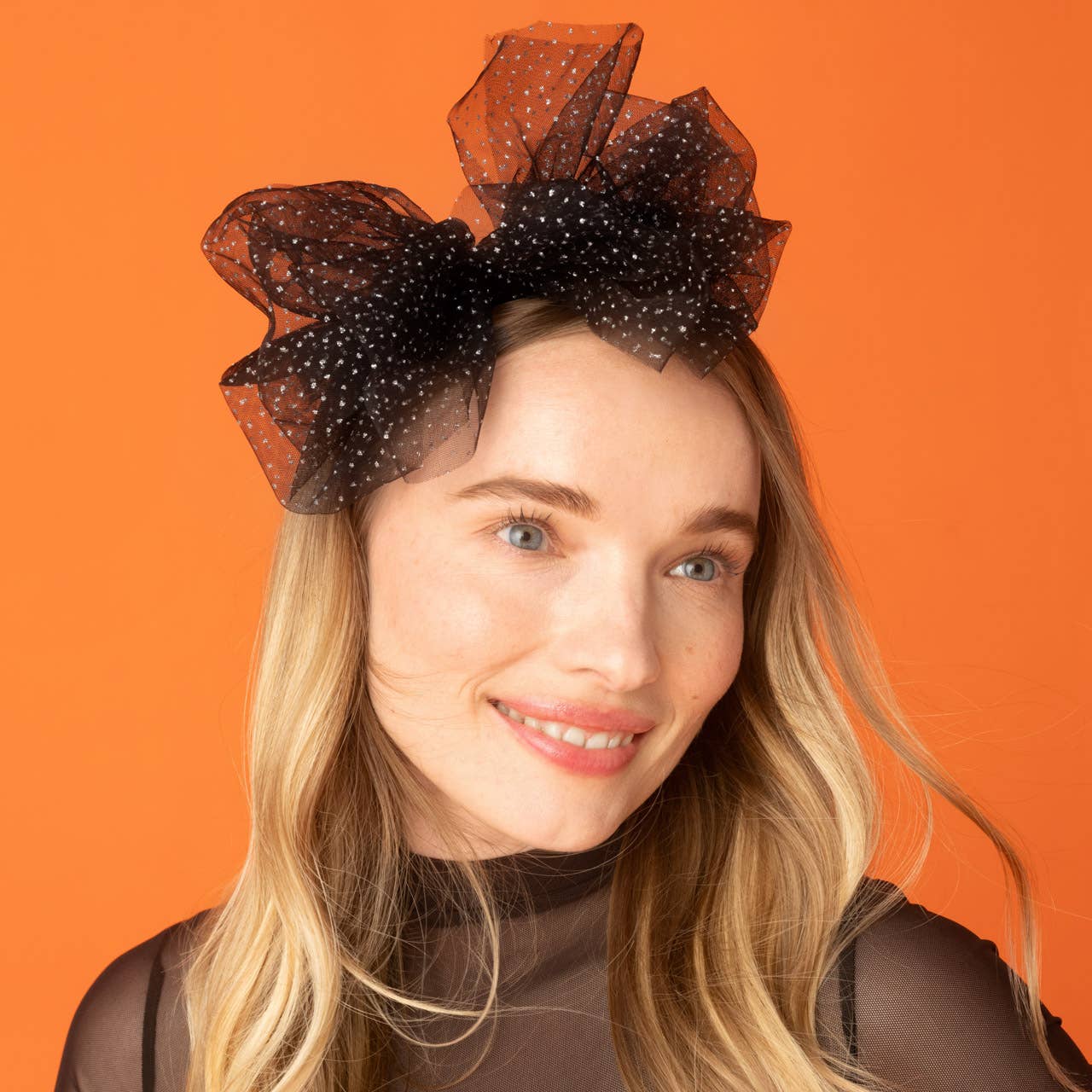 KITSCH GLITTER TULLE HEADBAND